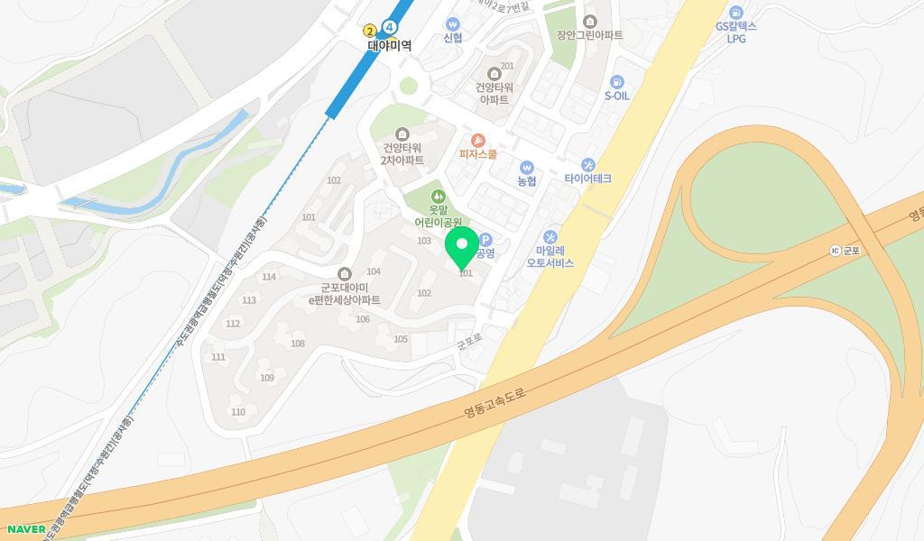 아이꿈어린이집 위치 지도