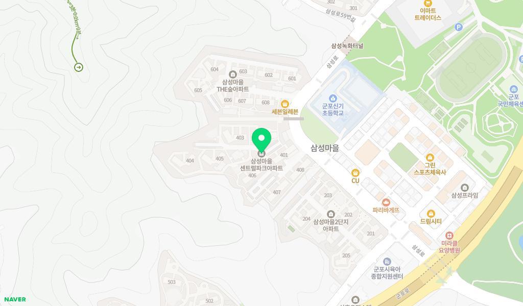 삼성키즈빌어린이집 위치 지도