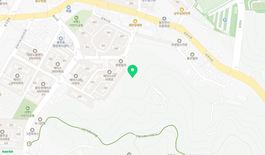 예사랑어린이집 위치 지도