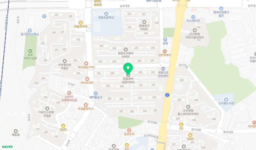 희망찬어린이집 위치 지도