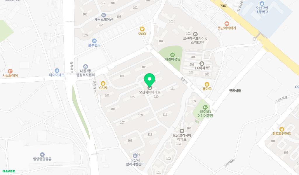 사랑뜰어린이집 위치 지도