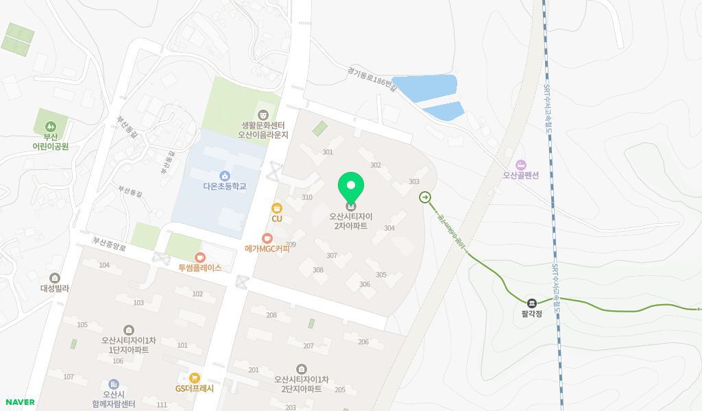 시립시티자이3단지어린이집 위치 지도