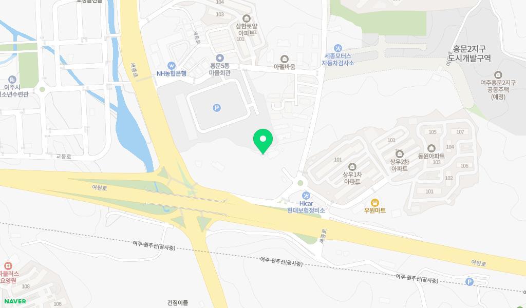 귀여운어린이집 위치 지도