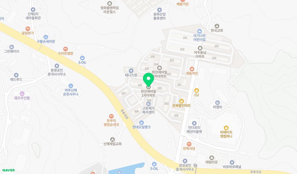 포근한어린이집 위치 지도
