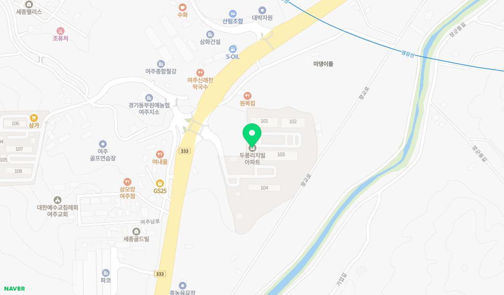 아가랑어린이집 위치 지도