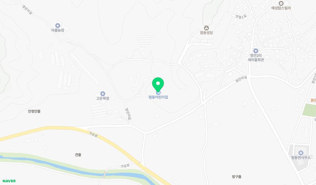 점동어린이집 위치 지도