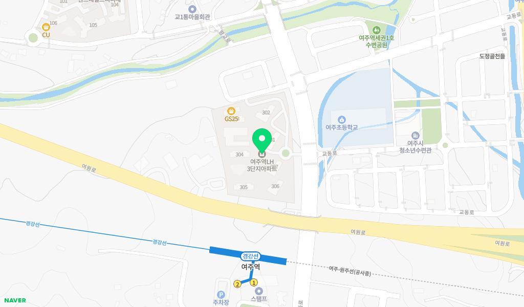 행복주택어린이집 위치 지도