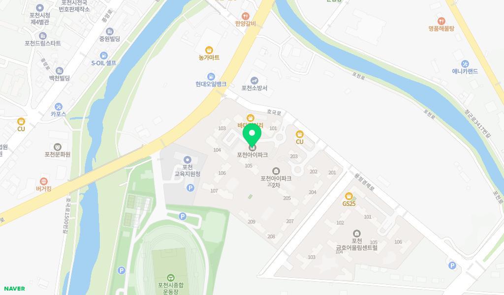 아이온어린이집 위치 지도