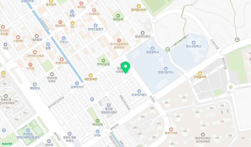 새순어린이집 위치 지도