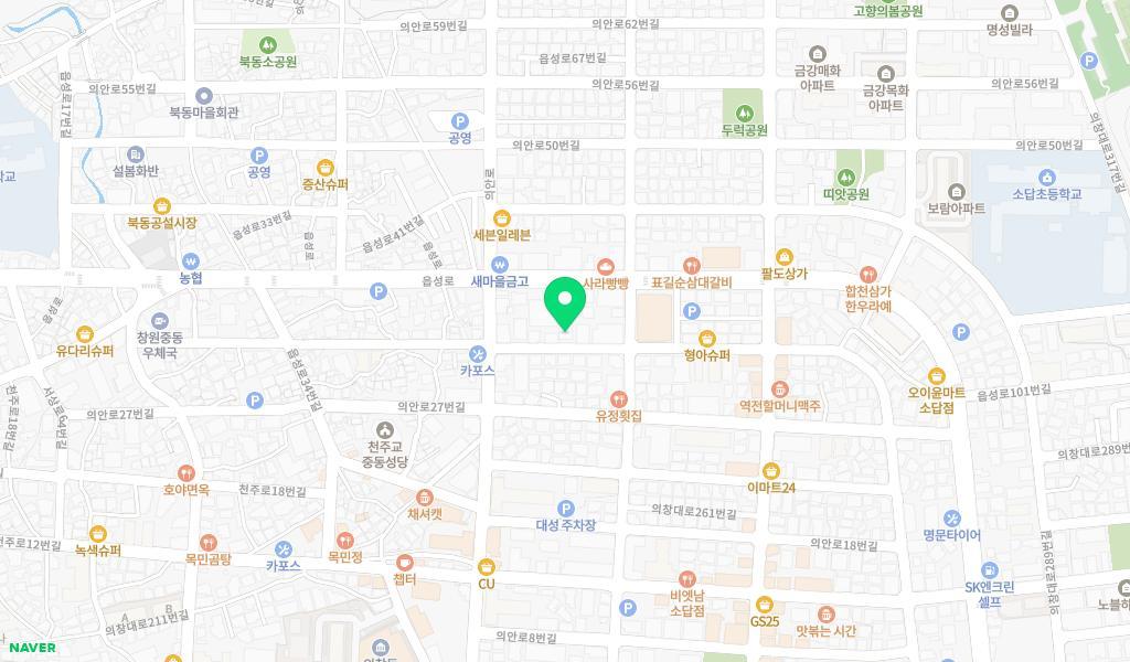 큰별예나어린이집 위치 지도