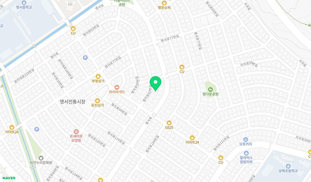 소망어린이집 위치 지도