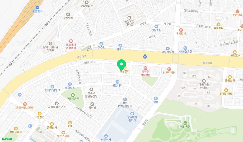 세계어린이집 위치 지도