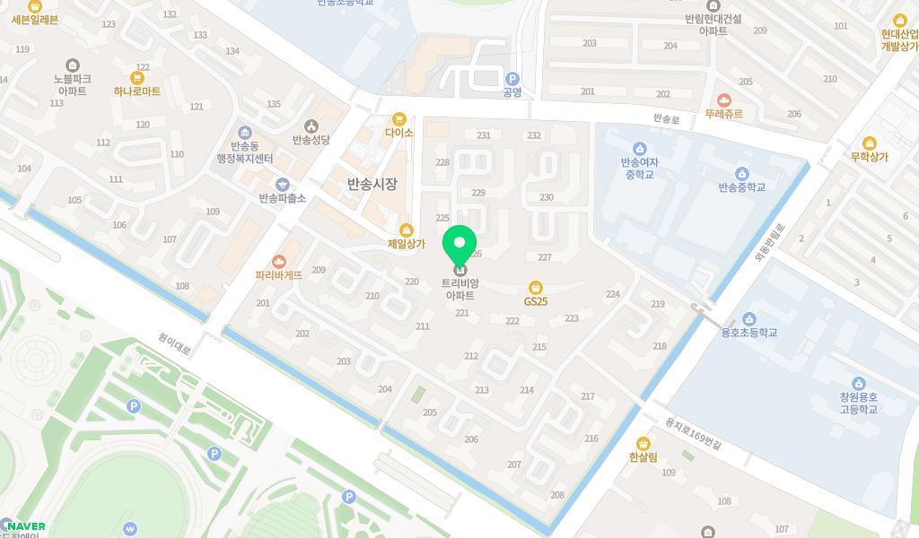 웃는아이어린이집 위치 지도