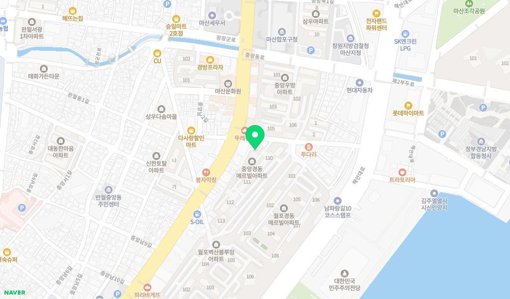 해오름어린이집 위치 지도