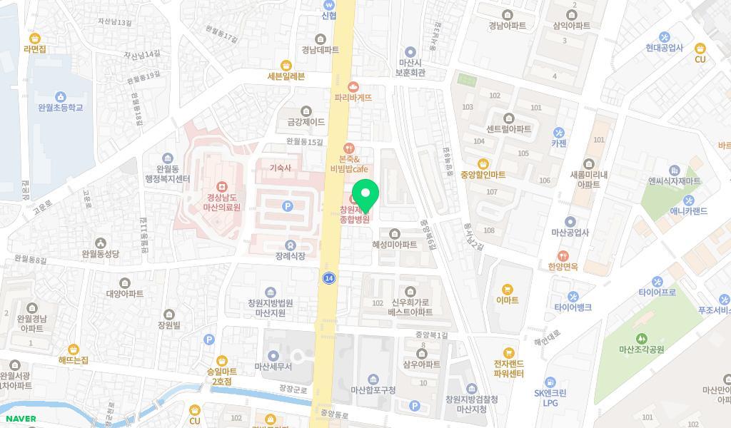 혜성미어린이집 위치 지도