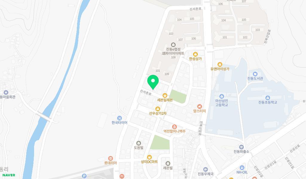 밝은숲 어린이집 위치 지도