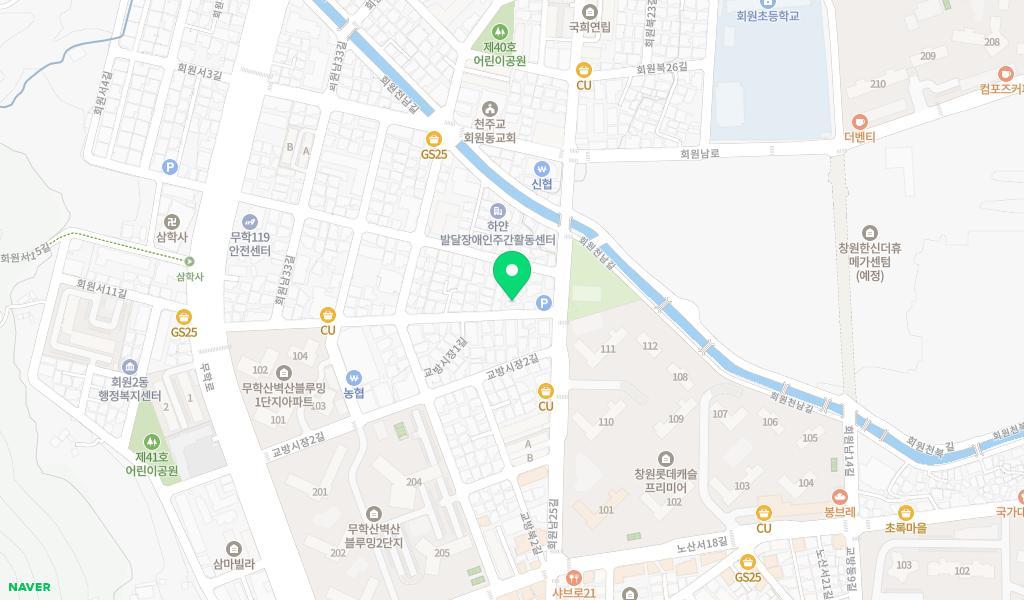 달나라 어린이집 위치 지도