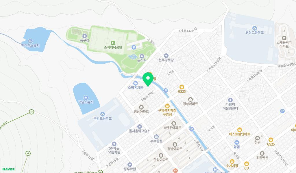 소명어린이집 위치 지도