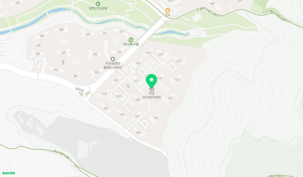 프라임크로바어린이집 위치 지도