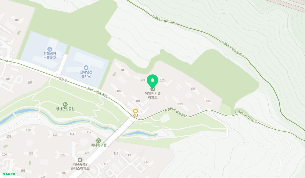 에일린의뜰어린이집 위치 지도