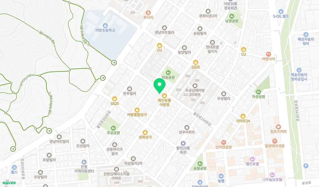 색동원어린이집 위치 지도