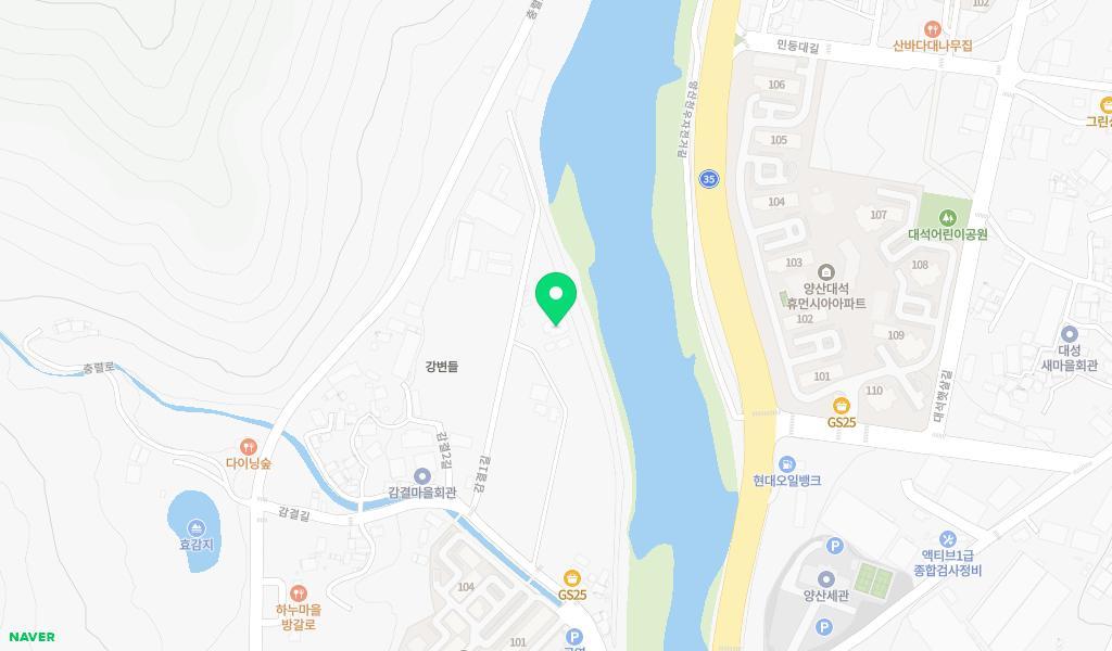 가람어린이집 위치 지도