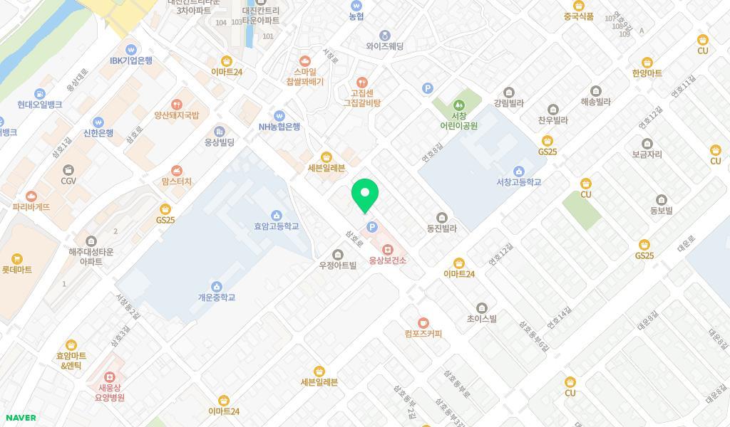 이화어린이집 위치 지도