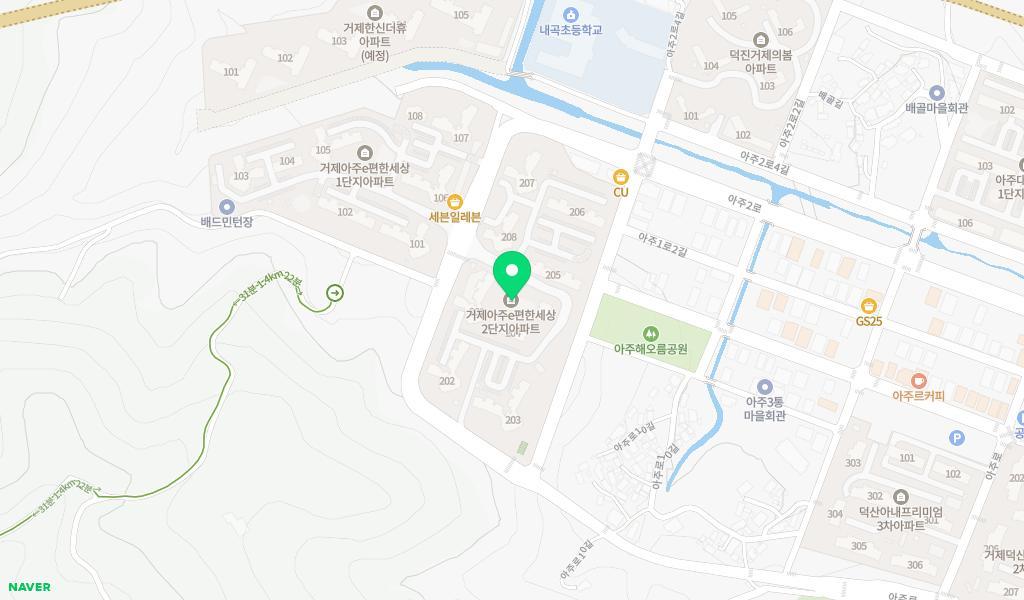 별누리어린이집 위치 지도