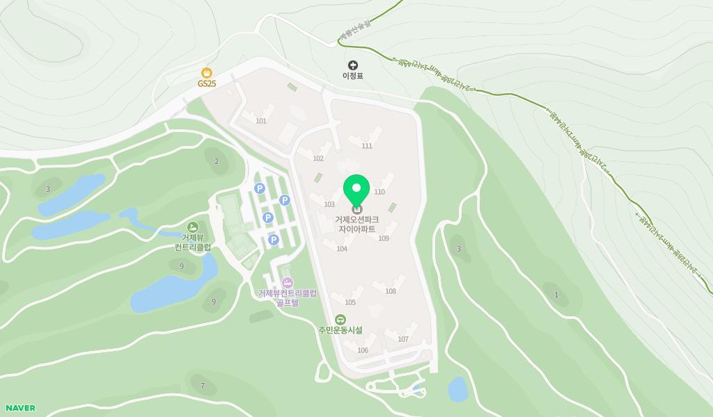 자이숲속어린이집 위치 지도