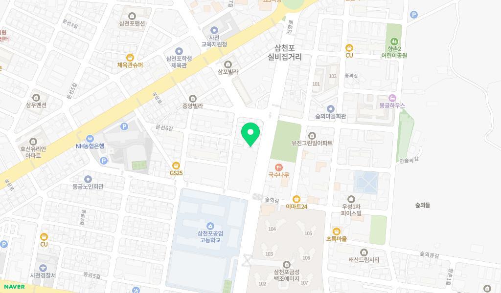 햇살가득어린이집 위치 지도