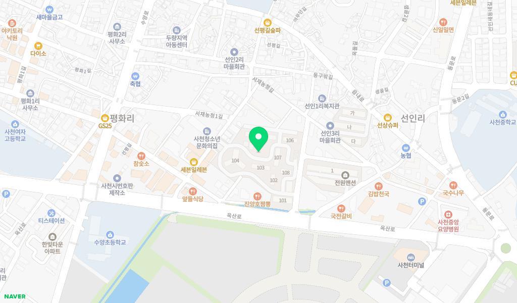 아이천사어린이집 위치 지도