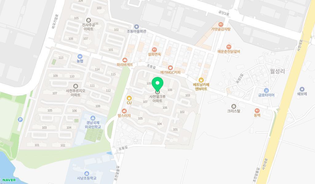 벼리어린이집 위치 지도
