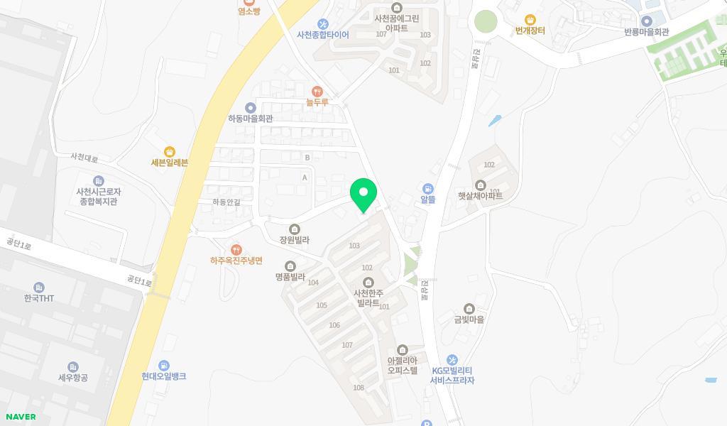 라엘어린이집 위치 지도