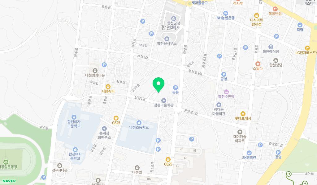 원광어린이집 위치 지도