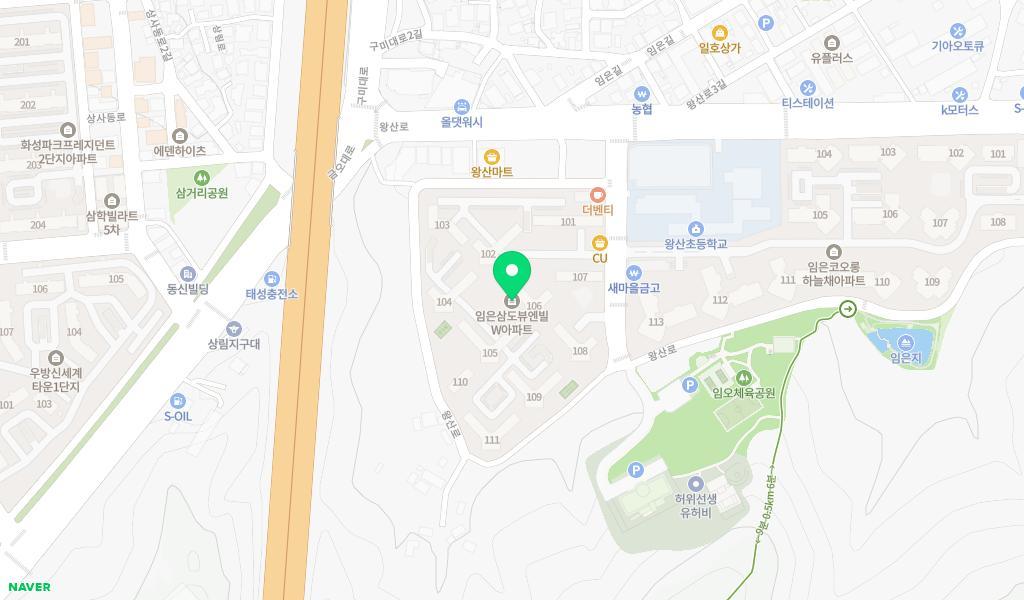 삼도어린이집 위치 지도