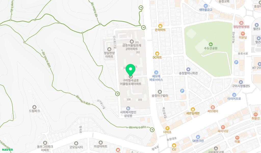 형곡어울림어린이집 위치 지도