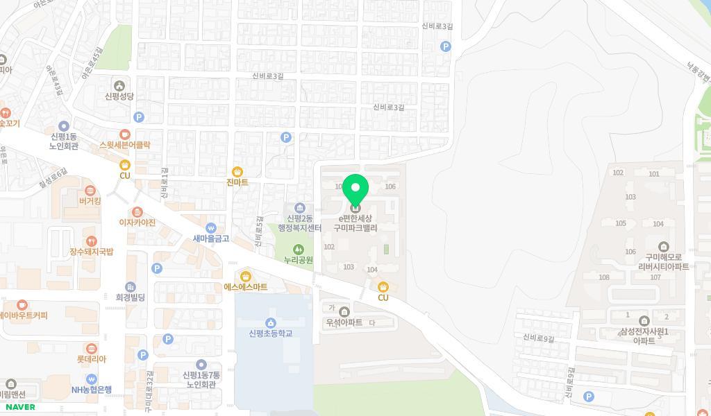 e파크밸리어린이집 위치 지도