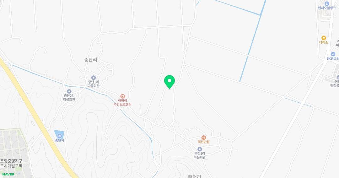 하슬린유치원 위치 지도