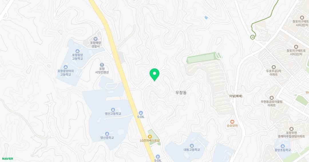 리라유치원 위치 지도