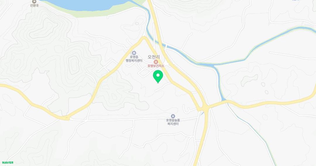 호명라온유치원 위치 지도