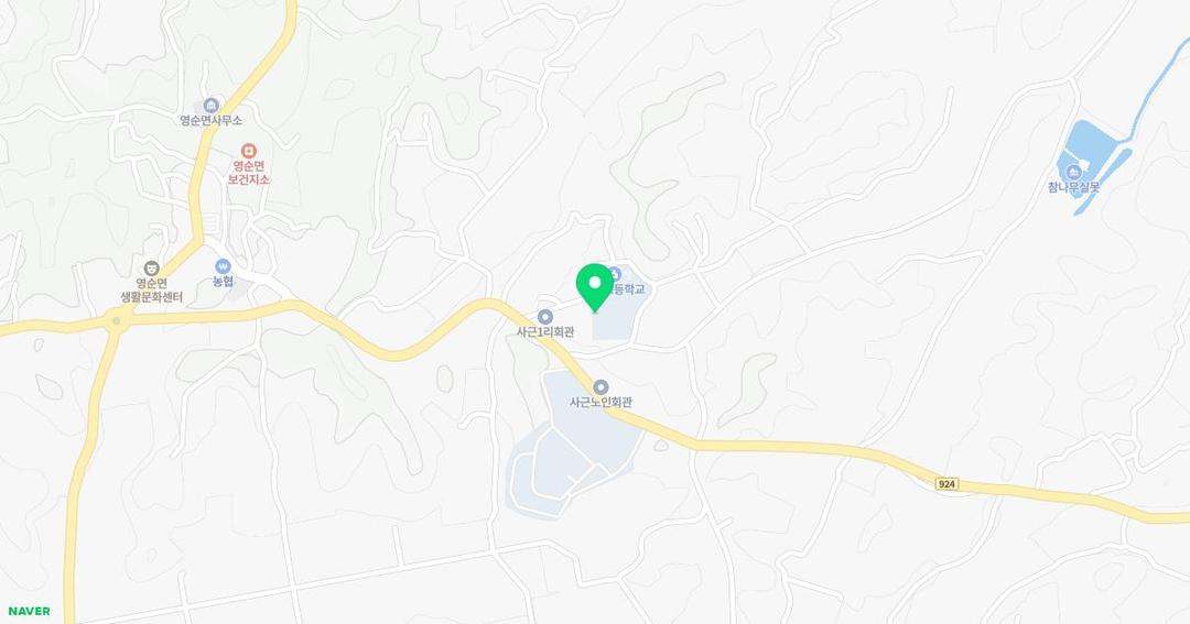 영순초등학교병설유치원 위치 지도