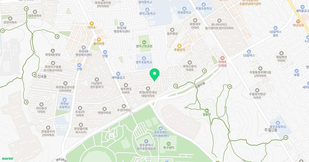 썸머힐유치원 위치 지도