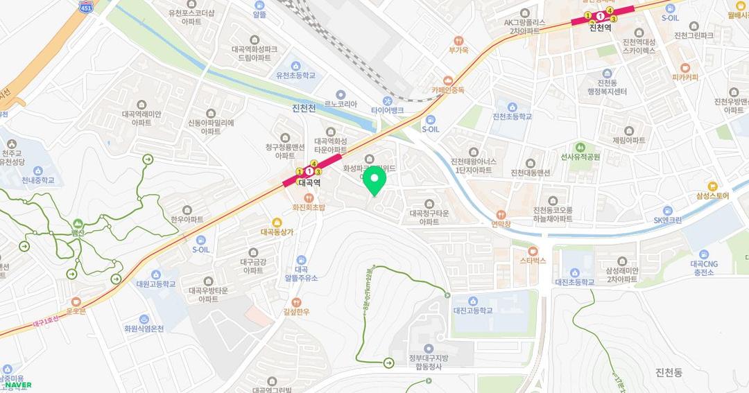 아이캔유치원 위치 지도