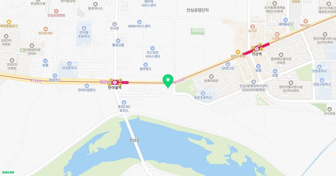대구가톨릭대학교부설유치원 위치 지도