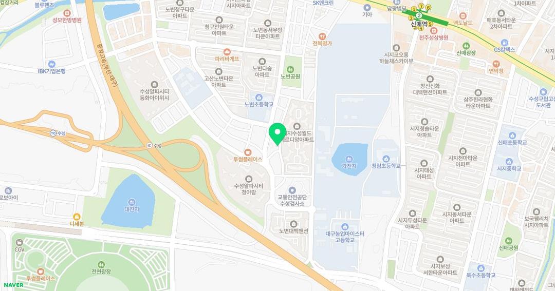 고운유치원 위치 지도