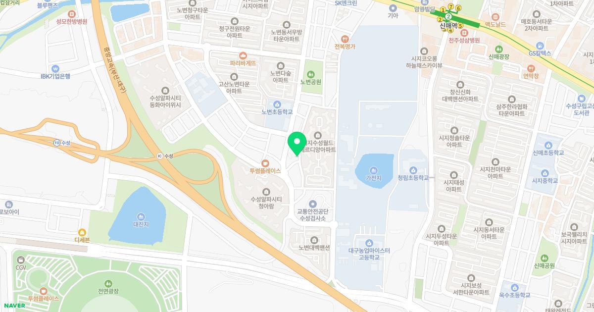 고운유치원 위치 지도