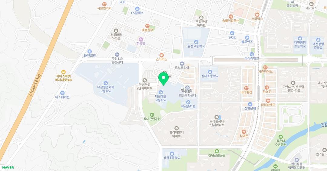 드림킨더유치원 위치 지도
