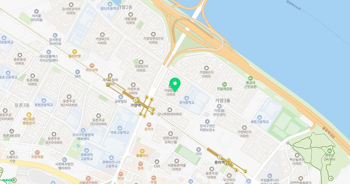 대붕유치원 위치 지도