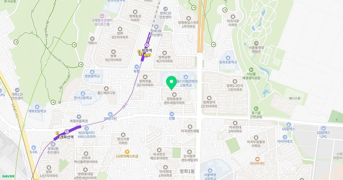 우람유치원 위치 지도