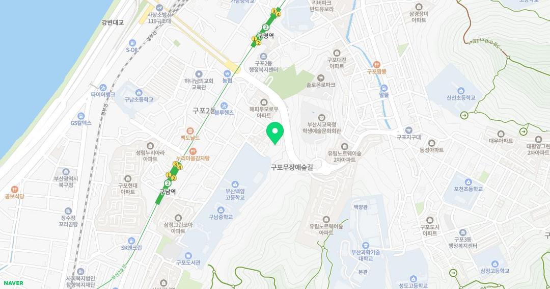 효림유치원 위치 지도